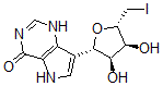 CAS 登录号：102731-46-4， 7-[(2S,3R,4S,5S)-3,4-二羟基-5-(碘甲基)四氢呋喃-2-基]-1,5-二氢吡咯并[2,3-e]嘧啶-4-酮