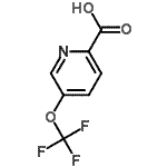 CAS 登录号：102771-66-4， 5-(三氟甲氧基)-2-吡啶羧酸