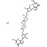 CAS 登录号：102783-33-5， 铵;[[5-(2-氨基-6-氧代-3H-嘌呤-9-基)-3,4-二羟基-四氢呋喃-2-基]甲氧基-羟基-磷酰][[[5-(2-氨基-6-氧代-3H-嘌呤-9-基)-3,4-二羟基-四氢呋喃-2-基]甲氧基-羟基-磷酰]氧基-羟基-磷酰]磷酸氢酯