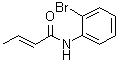 CAS 登录号：102804-44-4， (2E)-N-(2-溴苯基)-2-丁烯酰胺