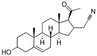 CAS 登录号：102812-95-3， 2-[(3S,8S,9S,10R,13S,14S,16S,17S)-17-乙酰基-3-羟基-10,13-二甲基-2,3,4,7,8,9,11,12,14,15,16,17-十二氢-1H-环戊二烯并[a]菲-16-基]乙腈