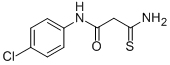 CAS 登录号：102817-87-8， 3-氨基-N-(4-氯苯基)-3-巯基丙酰胺
