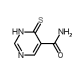 CAS 登录号：102818-21-3， 4-硫代-1,4-二氢-5-嘧啶甲酰胺