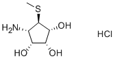 CAS#: 102822-56-0, (1R,2R,3R,4S,5R)-4-Amino-5-Methylsulfanylcyclopentane-1,2,3-Triol