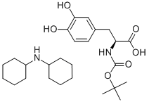 CAS 登录号：102838-86-8， 叔丁氧羰基-(3,4-二羟基)苯丙氨酸二环己基胺盐