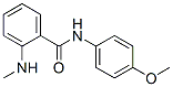 CAS 登录号：1029-08-9， N-(4-甲氧基苯基)-2-甲基氨基苯甲酰胺