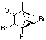 CAS 登录号：10293-10-4， (1S,4R,7S)-3-溴-7-(溴甲基)-1,7-二甲基双环[2.2.1]庚烷-2-酮