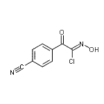 CAS#: 102941-53-7, (1Z)-2-(4-Cyanophenyl)-N-Hydroxy-2-Oxoethanimidoyl Chloride