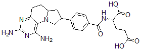 CAS 登录号：103003-96-9， (2S)-2-[[4-(1,3-二氨基-5,6,6a,7,8,9-六氢嘧啶并[5,6-e]吲嗪-8-基)苯甲酰基]氨基]戊烷二酸