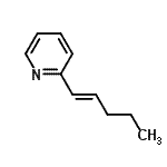 CAS#: 103030-59-7, 2-[(1E)-1-Penten-1-Yl]Pyridine