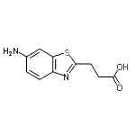 CAS#: 103038-17-1, 3-(6-Amino-1,3-Benzothiazol-2-Yl)Propanoic Acid