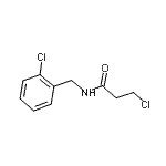 CAS#: 103038-66-0, 3-Chloro-N-(2-Chlorobenzyl)Propanamide