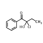 CAS#: 103040-41-1, 2-Chloro-2-Hydroxy-1-Phenyl-1-Butanone