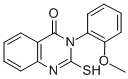 CAS#: 1031-67-0, 3-(2-Methoxyphenyl)-2-Sulfanylidene-1H-Quinazolin-4-One