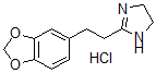 CAS 登录号：103125-01-5， 4,5-二氢-2-(2-(1,3-苯并二氧戊环-5-基)乙基)-1H-咪唑盐酸盐