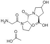 CAS 登录号：103192-50-3， 甘氨酰-脯氨酰-羟基-脯氨酸乙酸盐