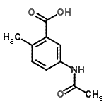 CAS#: 103204-70-2, 5-Acetamido-2-Methylbenzoic Acid