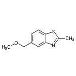 CAS#: 103205-18-1, 5-(Methoxymethyl)-2-Methyl-1,3-Benzothiazole