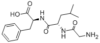CAS 登录号：103213-38-3， (2S)-2-[[(2S)-2-[(2-氨基乙酰基)氨基]-4-甲基戊酰基]氨基]-3-苯丙酸