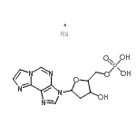 CAS#: 103213-55-4, 3-(2-Deoxy-5-O-Phosphonopentofuranosyl)-3H-Imidazo[2,1-I]Purine Sodium Salt (1:1)
