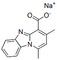 CAS 登录号：10326-85-9， 1,3-二甲基吡啶并[1,2-a]苯并咪唑-4-羧酸钠