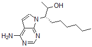 CAS#: 103298-51-7, (3S)-3-(4-Aminopyrrolo[2,3-d]Pyrimidin-7-Yl)Nonan-2-Ol