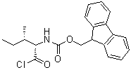 CAS 登录号：103321-51-3， 9H-芴-9-基甲基[(2S,3S)-1-氯-3-甲基-1-氧代-2-戊烷基]氨基甲酸酯