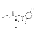 CAS 登录号：103404-89-3， 乙基5-羟基-L-色氨酸酯盐酸盐(1:1)