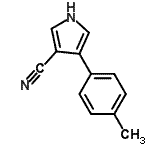 CAS#: 103418-06-0, 4-(4-Methylphenyl)-1H-Pyrrole-3-Carbonitrile