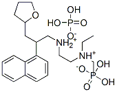 CAS#: 10347-74-7, N-(2-Diethylaminoethyl)-beta-tetrahydrofurfuryl-1-naphthalenethylamine biphosphate