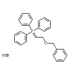 CAS#: 103535-06-4, [2-(Benzyloxy)Ethylidene](Triphenyl)Phosphorane Hydrobromide (1:1)