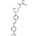 CAS#: 103553-48-6, 2-(Ethyl{4-[(E)-(4-Nitrophenyl)Diazenyl]Phenyl}Amino)Ethyl Methacrylate