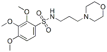 CAS 登录号：103595-52-4， 2,3,4-三甲氧基-N-(3-吗啉-4-基丙基)苯磺酰胺
