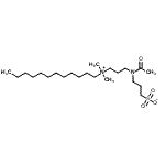 CAS#: 103683-20-1, 3-(Acetyl{3-[Dodecyl(Dimethyl)Ammonio]Propyl}Amino)-1-Propanesulfonate