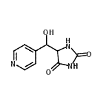 CAS#: 103752-63-2, 5-[Hydroxy(4-Pyridinyl)Methyl]-2,4-Imidazolidinedione