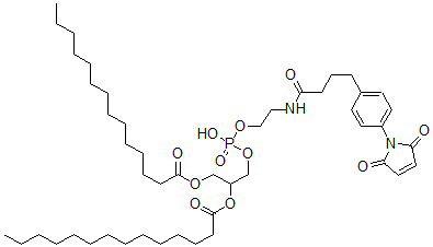 CAS 登录号：103794-17-8， N-(4-(4-马来酰亚胺基苯基)丁酰基)磷脂酰乙醇胺
