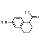 CAS#: 103796-57-2, 6-Amino-1,2,3,4-Tetrahydro-1-Naphthalenecarboxylic Acid