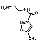 CAS#: 103879-76-1, N-(2-Aminoethyl)-5-Methyl-1,2-Oxazole-3-Carboxamide