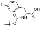 CAS 登录号：103882-09-3， N-[(1,1-二甲基乙氧基)羰基]-4-碘-苯丙氨酸