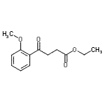 CAS 登录号：103897-42-3， 乙基4-(2-甲氧基苯基)-4-氧代丁酸酯