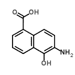 CAS#: 103906-11-2, 6-Amino-5-Hydroxy-1-Naphthoic Acid