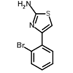 CAS#: 103965-99-7, 4-(2-Bromophenyl)-1,3-Thiazol-2-Amine