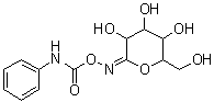 CAS#: 104012-84-2, Anilino({[3,4,5-Trihydroxy-6-(Hydroxymethyl)Tetrahydro-2H-Pyran-2-Ylidene]Amino}Oxy)Methanone