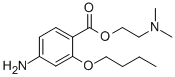 CAS 登录号：104068-16-8， 2-二甲基氨基乙基4-氨基-2-丁氧基苯甲酸酯