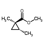CAS#: 104131-70-6, Methyl (1R,2R)-1,2-Dimethylcyclopropanecarboxylate