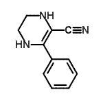CAS#: 104184-41-0, 3-Phenyl-1,4,5,6-Tetrahydro-2-Pyrazinecarbonitrile