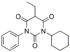 CAS#: 1042-85-9, 1-Cyclohexyl-5-Ethyl-3-Phenyl-1,3-Diazinane-2,4,6-Trione