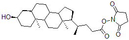 CAS#: 104211-94-1, (2,5-Dioxopyrrolidin-1-Yl) (4R)-4-[(3R,5R,10S,13R,17S)-3-Hydroxy-10,13-Dimethyl-2,3,4,5,6,7,8,9,11,12,14,15,16,17-Tetradecahydro-1H-Cyclopenta[a]Phenanthren-17-Yl]Pentanoate