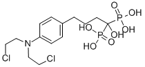CAS#: 104233-81-0, [4-[4-[Bis(2-Chloroethyl)Amino]Phenyl]-1-Hydroxy-1-Phosphonobutyl]Phosphonic Acid