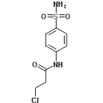 CAS#: 104246-29-9, 3-Chloro-N-(4-Sulfamoylphenyl)Propanamide